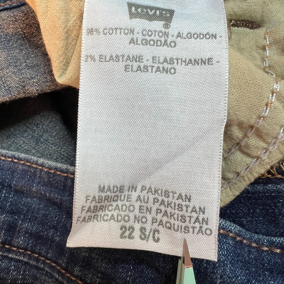 Levi's 512 Jeans Womens Size 22 Perfectly Shaping Bootcut - Picture 6 of 9